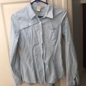 Billabong striped button up